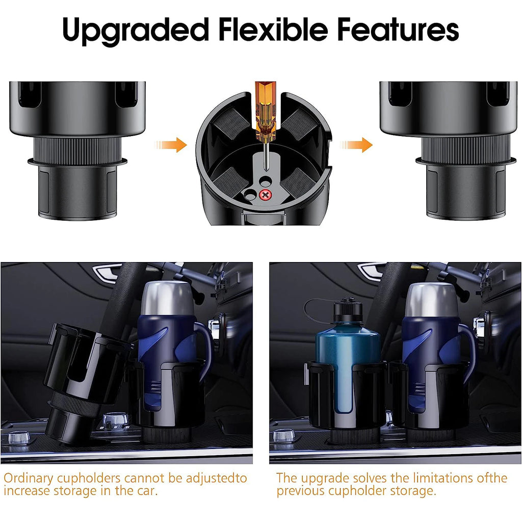 The TrippWave Car Cup Holder Expander