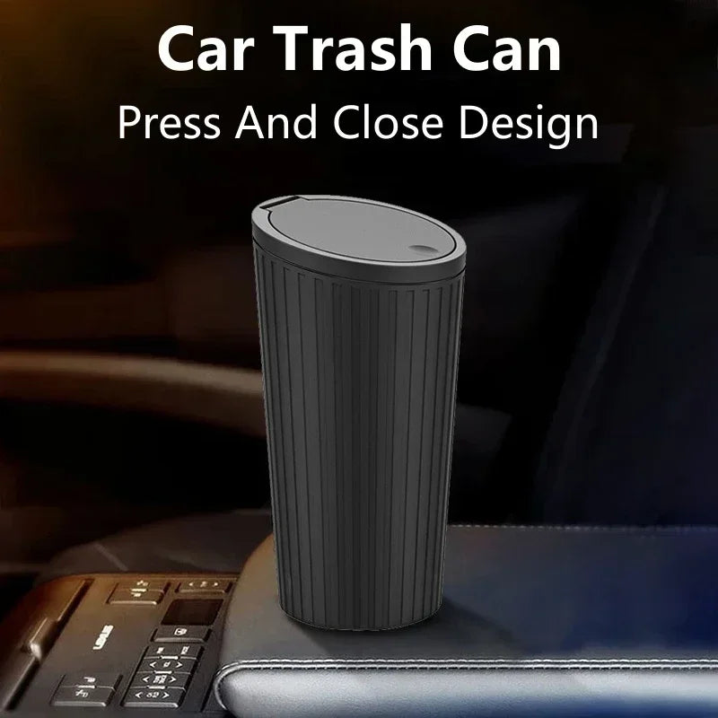 Mini car trash can