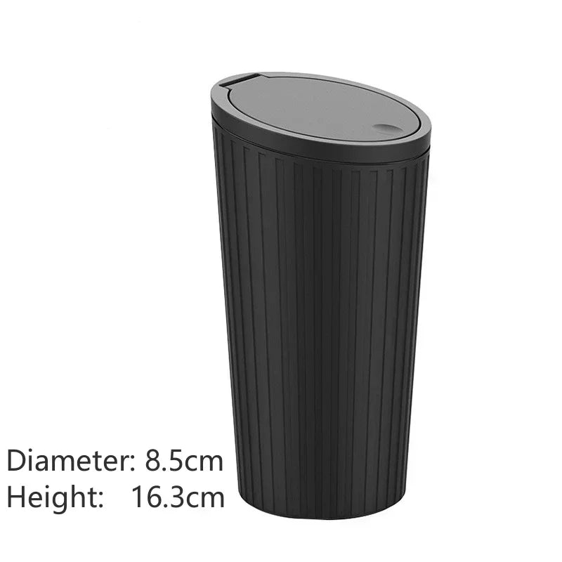 Mini car trash can