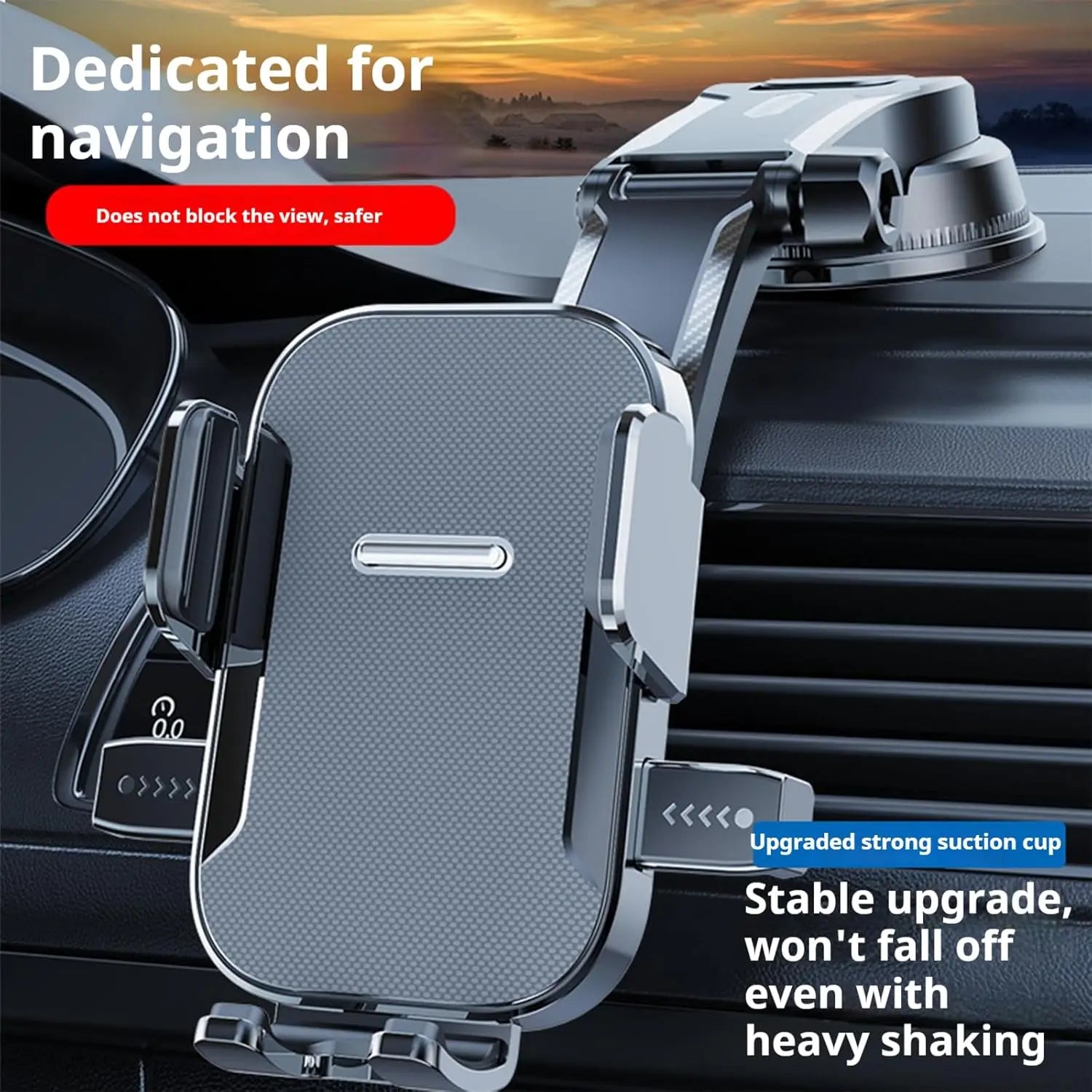 Adjustable Dashboard Car Cell Phone Holder