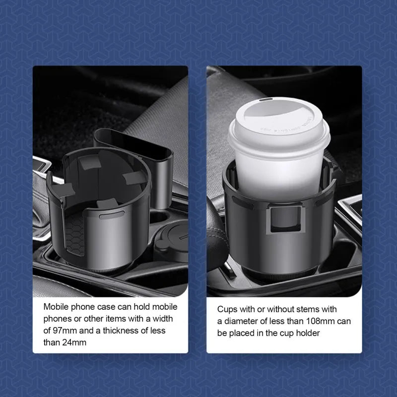 The TrippWave Car Cup Holder Expander