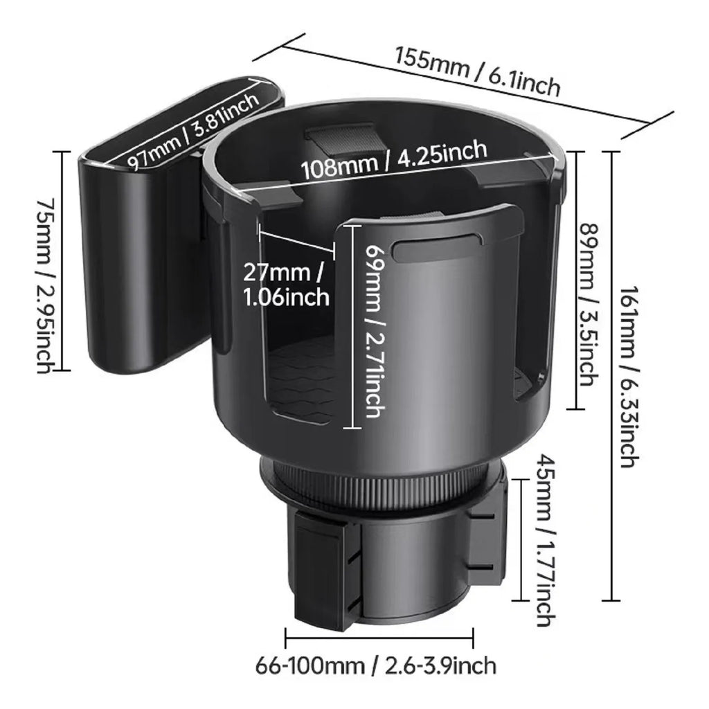 The TrippWave Car Cup Holder Expander